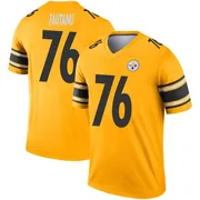 Gold Men's Troy Fautanu Pittsburgh Steelers Legend Inverted Jersey