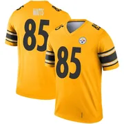 Gold Youth Duece Watts Pittsburgh Steelers Legend Inverted Jersey