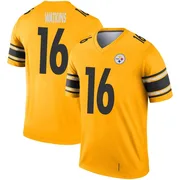 Gold Youth Quez Watkins Pittsburgh Steelers Legend Inverted Jersey