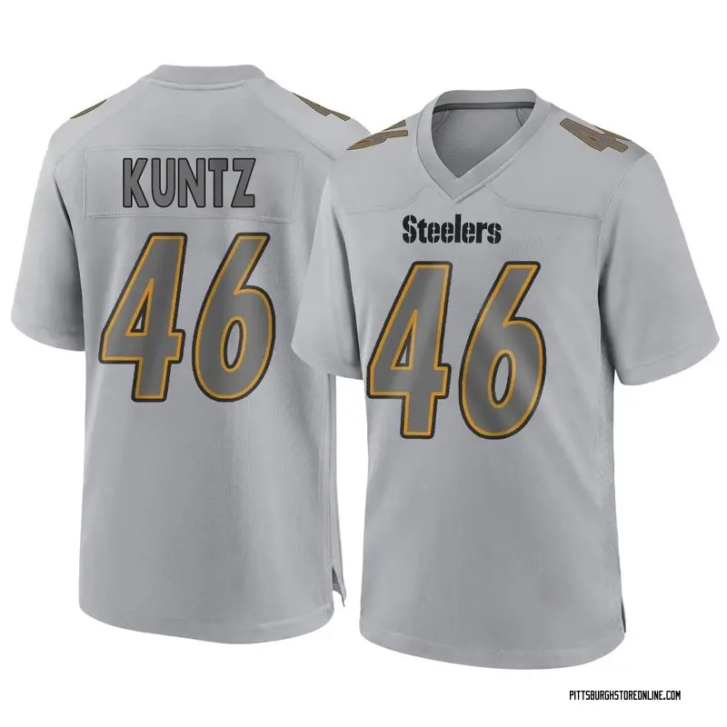 Pittsburgh Steelers #46 Christian Kuntz Game Used Color