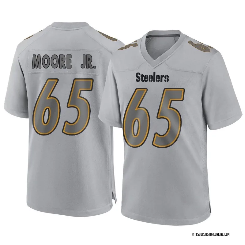 Dan Moore Jr. Pittsburgh Steelers Men's Backer T-Shirt - Ash