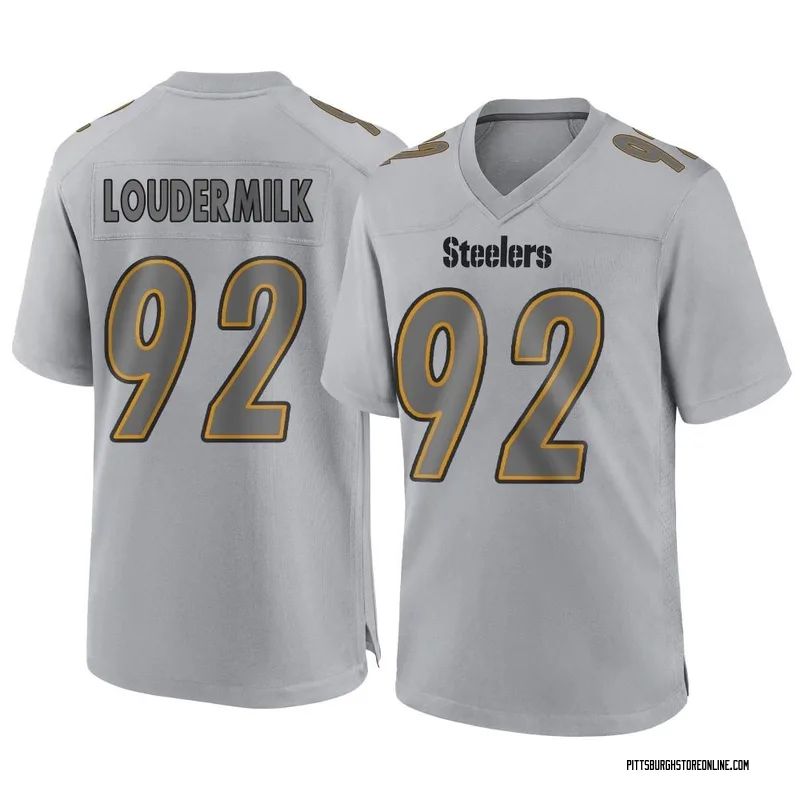 Pittsburgh Steelers #92 Isaiahh Loudermilk Game Used Color Rush Jersey vs  Cincinnati Bengals 11.20.22