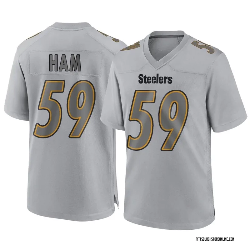 Jack Ham Jersey #59 Pittsburgh Unsigned Custom Stitched Black Football New  No Brands/Logos Sizes S-3XL 