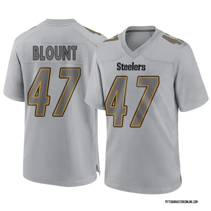 Mel Blount Pittsburgh Steelers Youth Pro Line by Branded One Color T-Shirt  - Ash