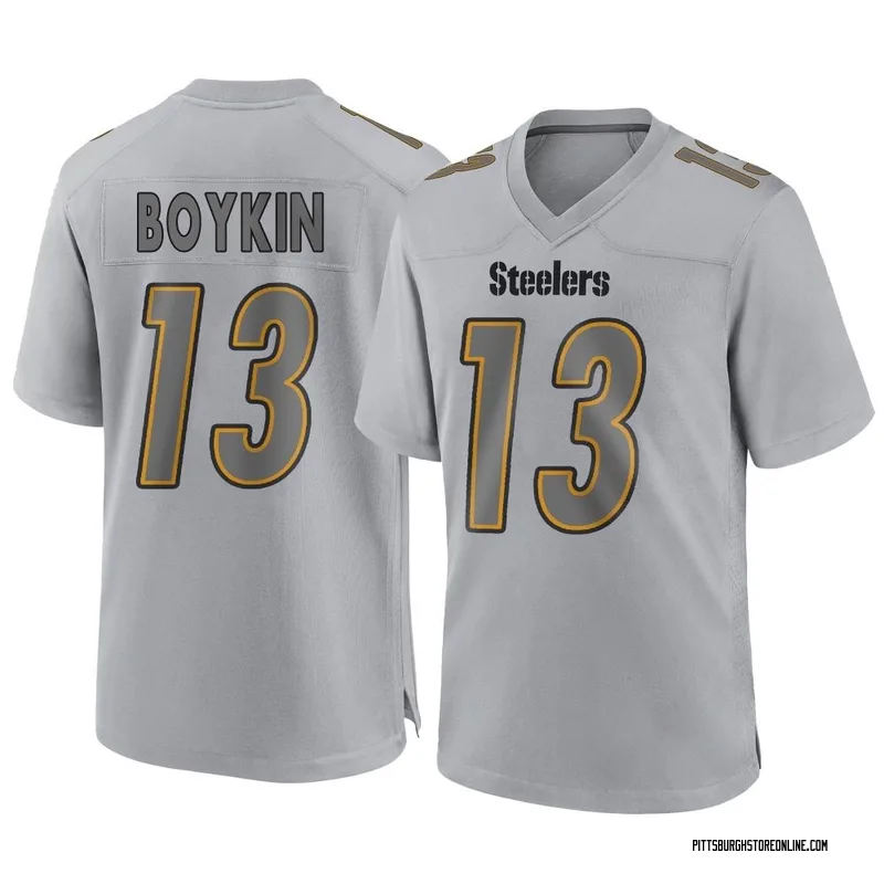 MILES BOYKIN SIGNED CUSTOM PRO STYLE PITTSBURGH STEELERS JERSEY JSA COA  WA073474