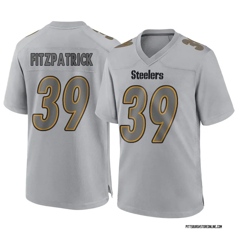 \ud83d\udd25\ud83d\udd25\ud83d\udd25Ship From USA!! PITTSBURGH STEELERS 39# MINKAH FITZPATRICK STITCHED  JERSEY \u2013 ASA College: Florida