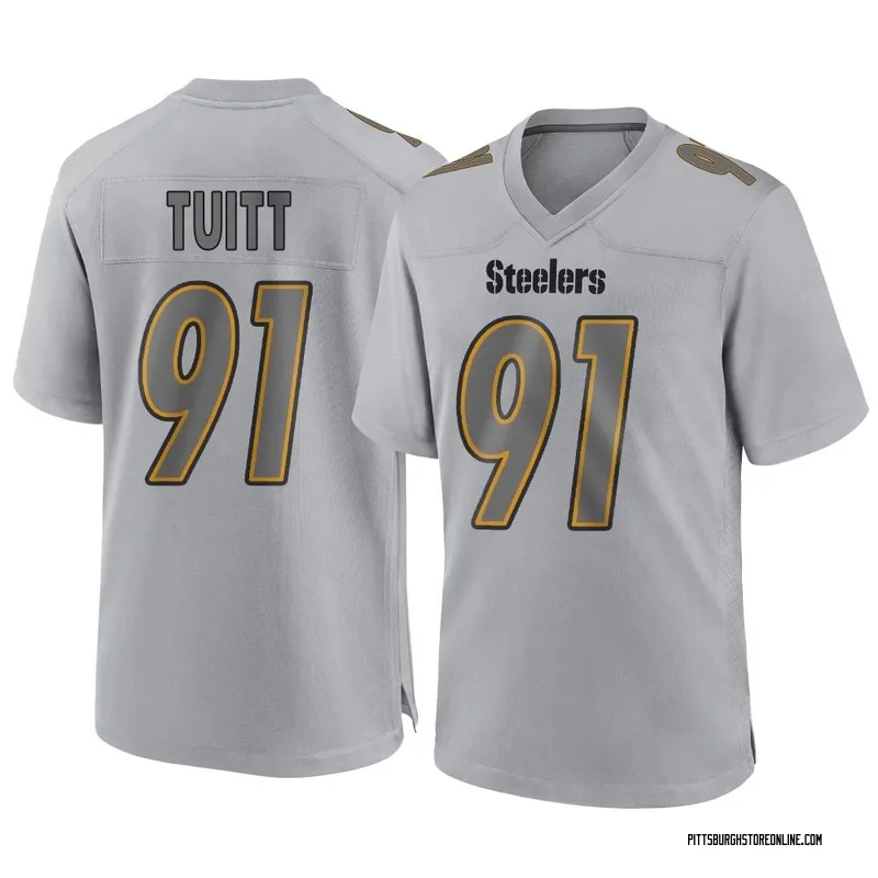 Pittsburgh Steelers Nike #91 Stephon Tuitt Replica Home Jersey