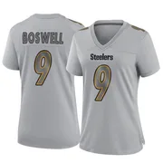 Gray Women's Chris Boswell Pittsburgh Steelers Game Atmosphere Fashion Jersey