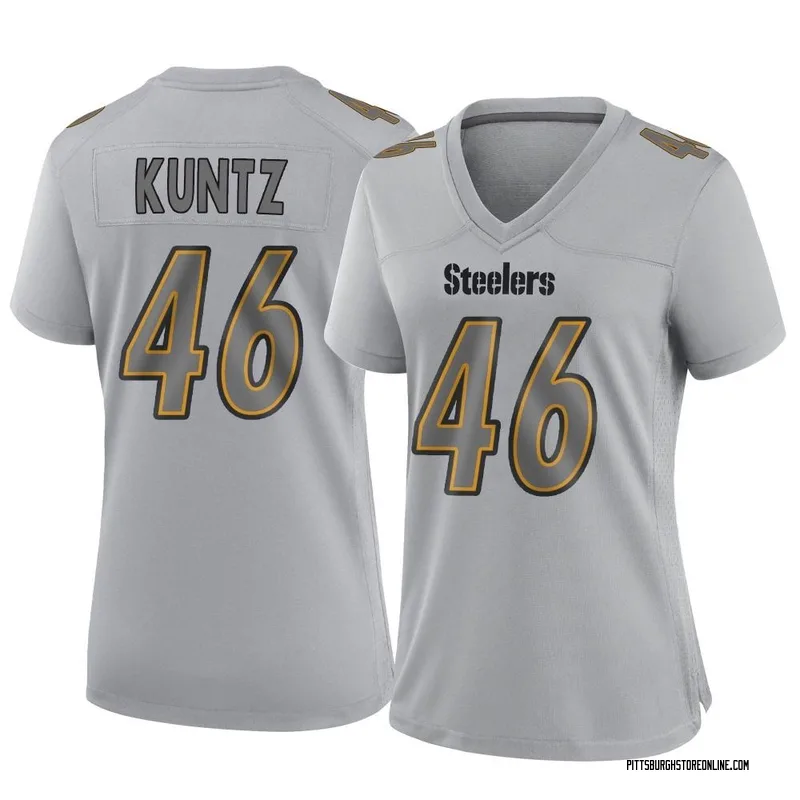 Christian Kuntz Pittsburgh Steelers Youth Black Name & Number Logo T-Shirt 