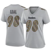 Gray Women's DeMarvin Leal Pittsburgh Steelers Game Atmosphere Fashion Jersey