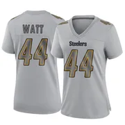 Gray Women's Derek Watt Pittsburgh Steelers Game Atmosphere Fashion Jersey