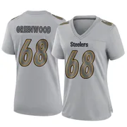 Gray Women's L.C. Greenwood Pittsburgh Steelers Game Atmosphere Fashion Jersey