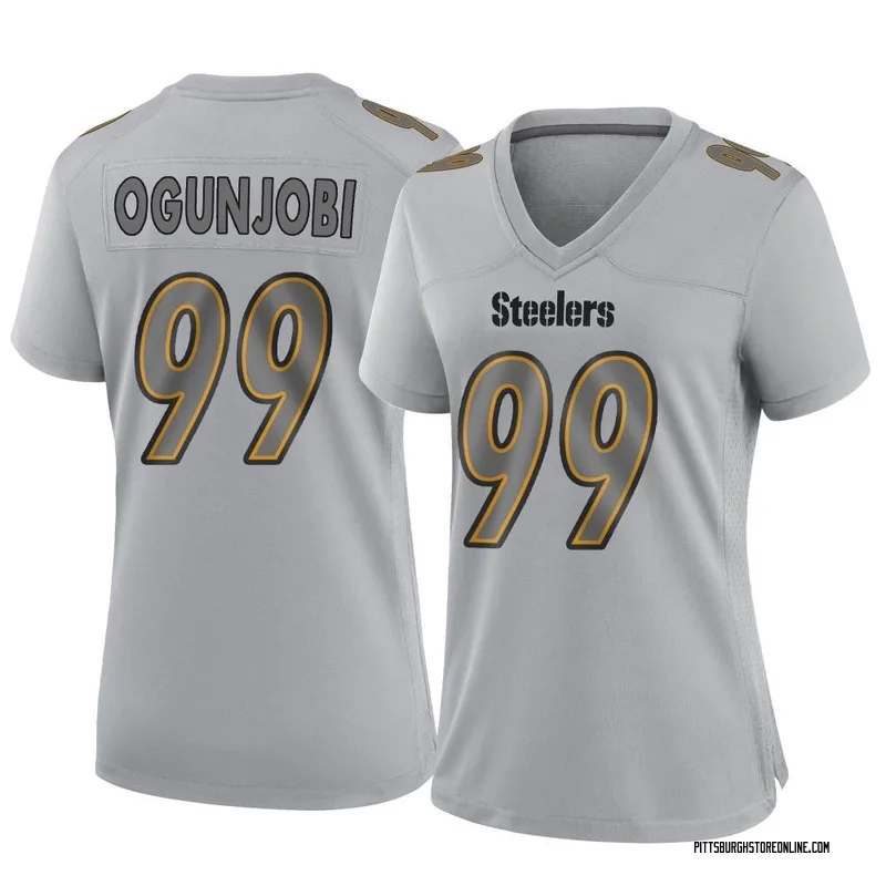 Larry Ogunjobi Signed Jersey Adult Size XL Black Pittsburg Steelers #99 w/  COA