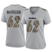 Gray Women's Ryan McCollum Pittsburgh Steelers Game Atmosphere Fashion Jersey