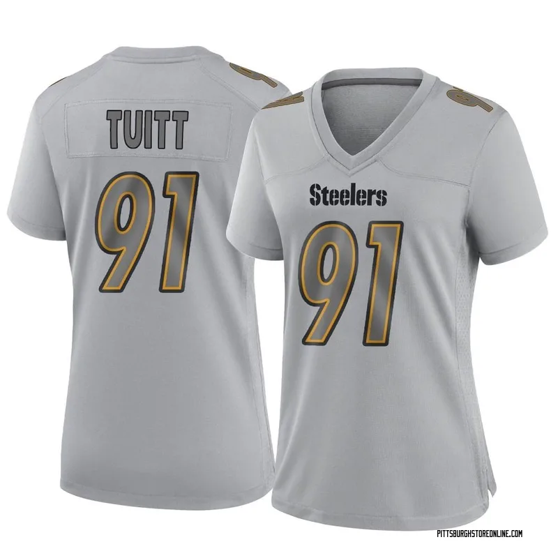 Pittsburgh Steelers Nike #91 Stephon Tuitt Replica Home Jersey