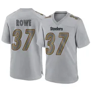 Gray Youth Eric Rowe Pittsburgh Steelers Game Atmosphere Fashion Jersey