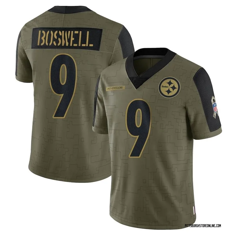 Women's Pittsburgh Steelers Chris Boswell Nike Black Game Jersey