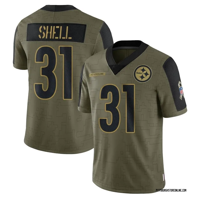 Donnie Shell #31 Men's Pro Line Replica Away Jersey