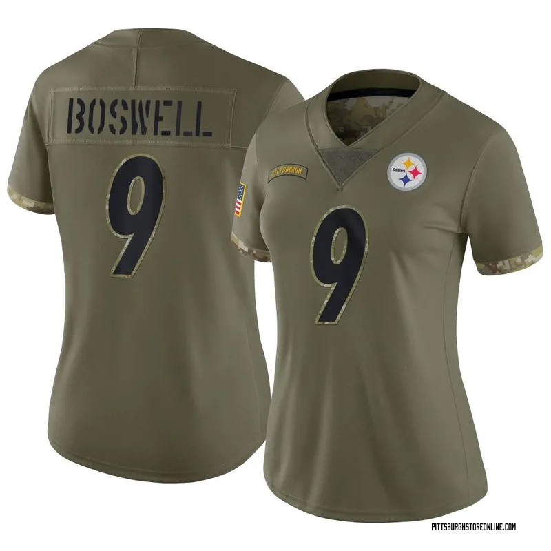 Chris Boswell #9 Signed Pittsburgh Steelers Jersey (TSE