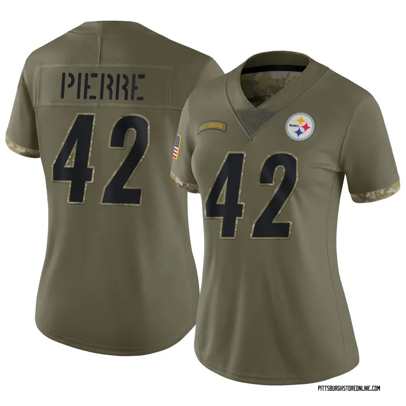 Pittsburgh Steelers #42 James Pierre Game Used Color Rush Jersey vs  Cincinnati Bengals 11.20.22