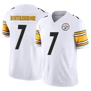 White Men's Ben Roethlisberger Pittsburgh Steelers Limited Vapor F.U.S.E. Jersey