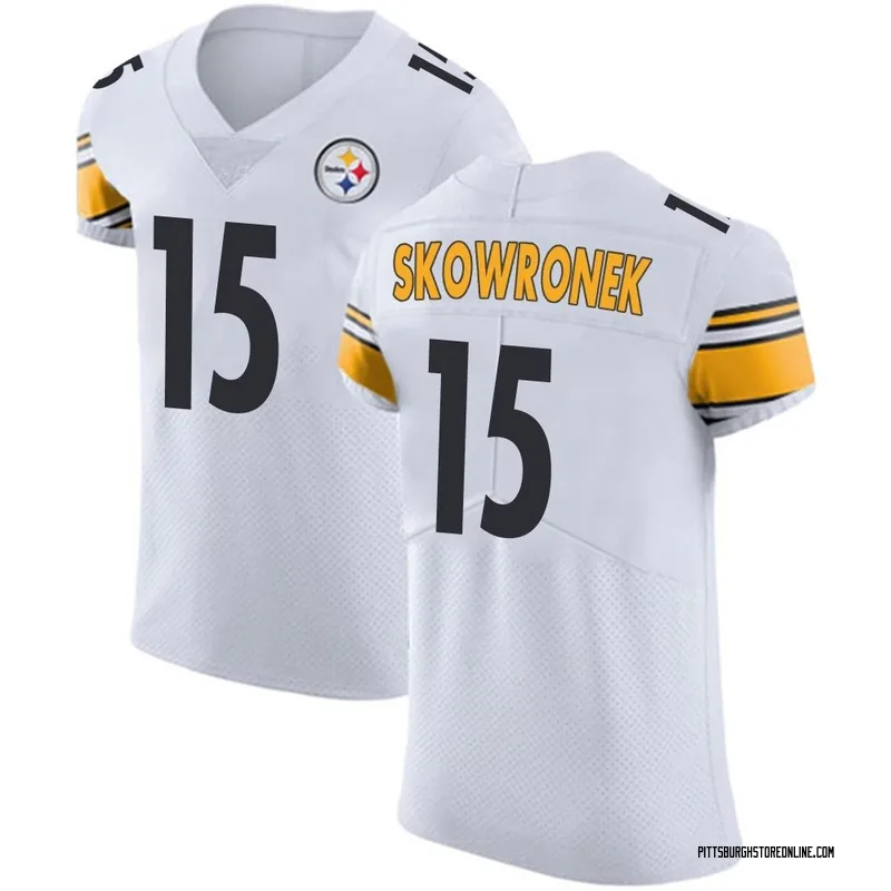 White Men's Ben Skowronek Pittsburgh Steelers Elite Vapor Untouchable Jersey