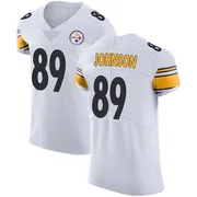 White Men's Brandon Johnson Pittsburgh Steelers Elite Vapor Untouchable Jersey