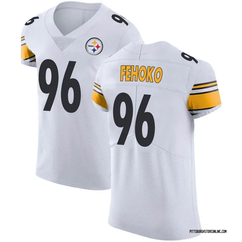 White Men's Breiden Fehoko Pittsburgh Steelers Elite Vapor Untouchable Jersey