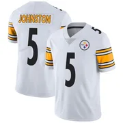 White Men's Cameron Johnston Pittsburgh Steelers Limited Vapor Untouchable Jersey