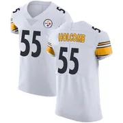 White Men's Cole Holcomb Pittsburgh Steelers Elite Vapor Untouchable Jersey