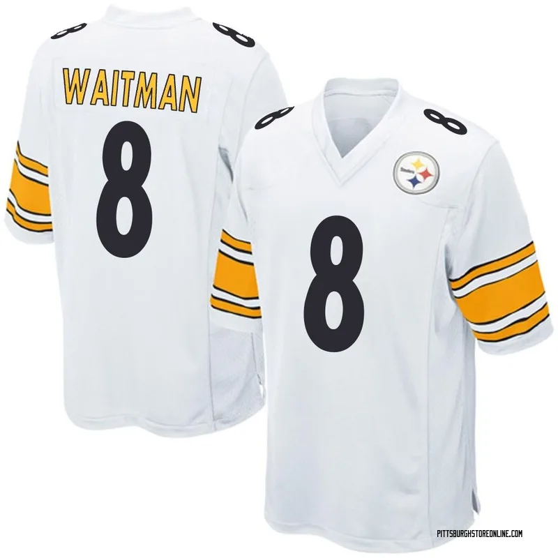 White Men's Corliss Waitman Pittsburgh Steelers Game Jersey