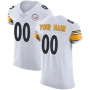 White Men's Custom Pittsburgh Steelers Elite Vapor Untouchable Jersey