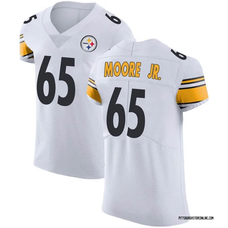 White Men's Dan Moore Jr. Pittsburgh Steelers Elite Vapor Untouchable Jersey