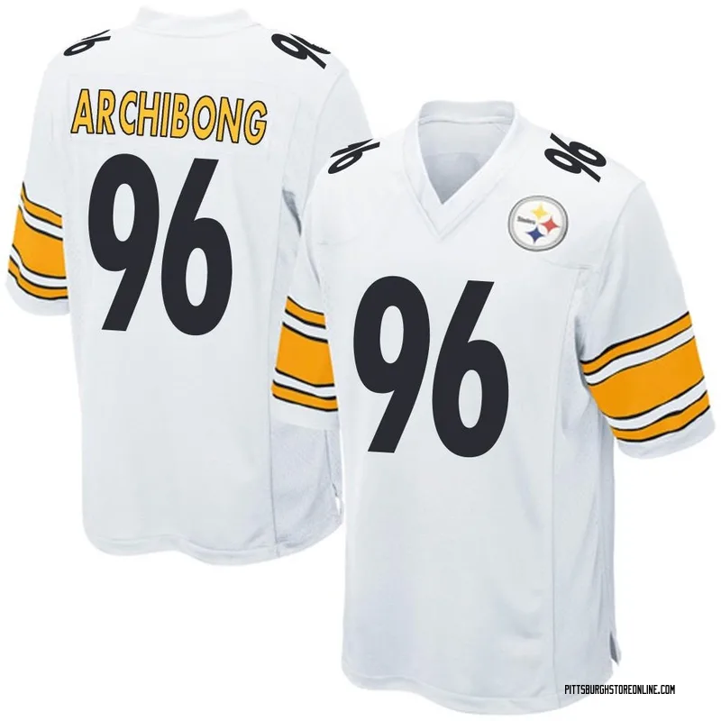 White Men's Daniel Archibong Pittsburgh Steelers Game Jersey