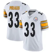 White Men's David Perales Pittsburgh Steelers Limited Vapor Untouchable Jersey