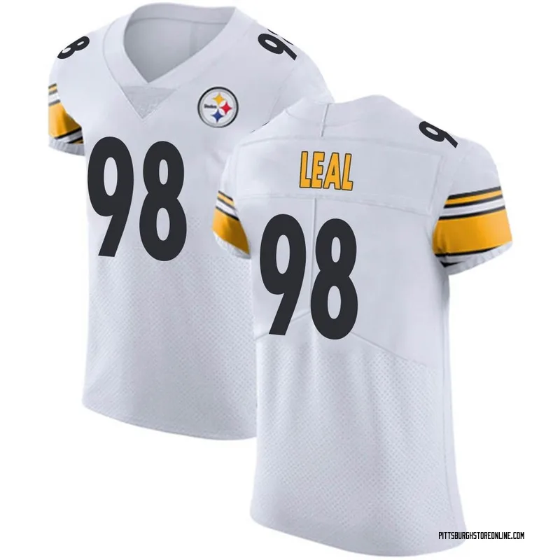 White Men's DeMarvin Leal Pittsburgh Steelers Elite Vapor Untouchable Jersey