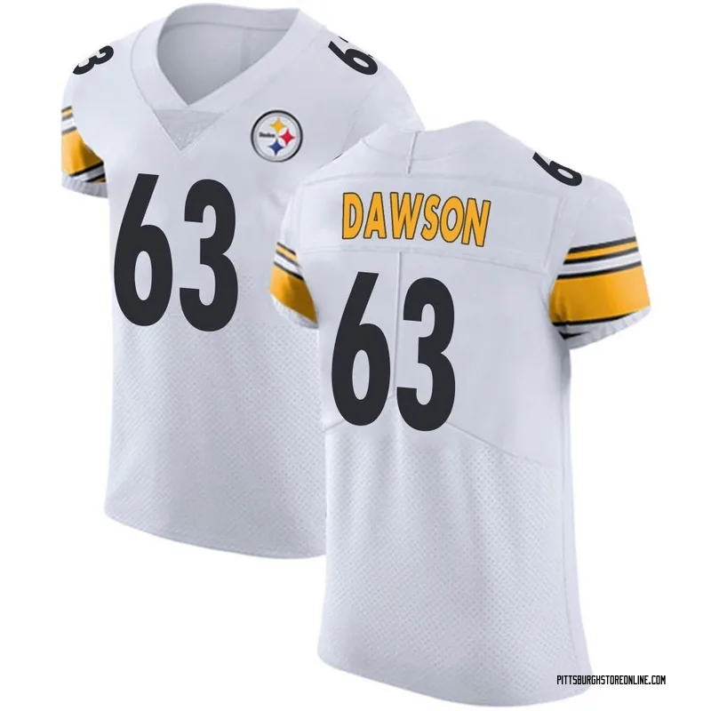 White Men's Dermontti Dawson Pittsburgh Steelers Elite Vapor Untouchable Jersey