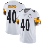 White Men's Devin Harper Pittsburgh Steelers Limited Vapor Untouchable Jersey