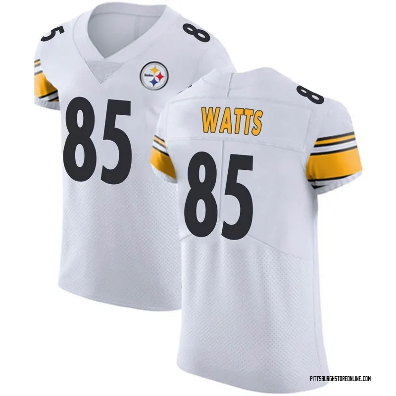 White Men's Duece Watts Pittsburgh Steelers Elite Vapor Untouchable Jersey