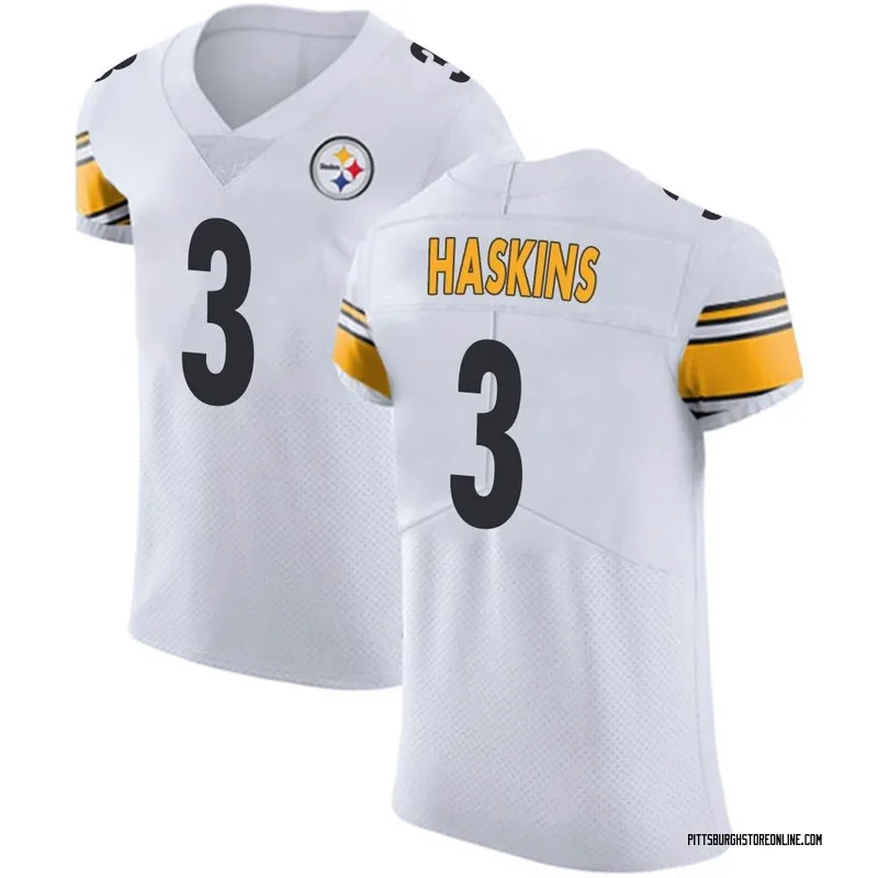 White Men's Dwayne Haskins Pittsburgh Steelers Elite Vapor Untouchable Jersey