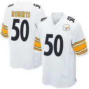 White Men's Elandon Roberts Pittsburgh Steelers Game Jersey