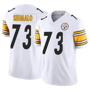 White Men's Isaac Seumalo Pittsburgh Steelers Limited Vapor F.U.S.E. Jersey