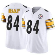 White Men's Ja'Marcus Bradley Pittsburgh Steelers Limited Vapor F.U.S.E. Jersey