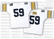 White Men's Jack Ham Pittsburgh Steelers Authentic Mitchell And Ness Throwback Jersey