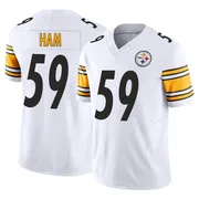 White Men's Jack Ham Pittsburgh Steelers Limited Vapor F.U.S.E. Jersey