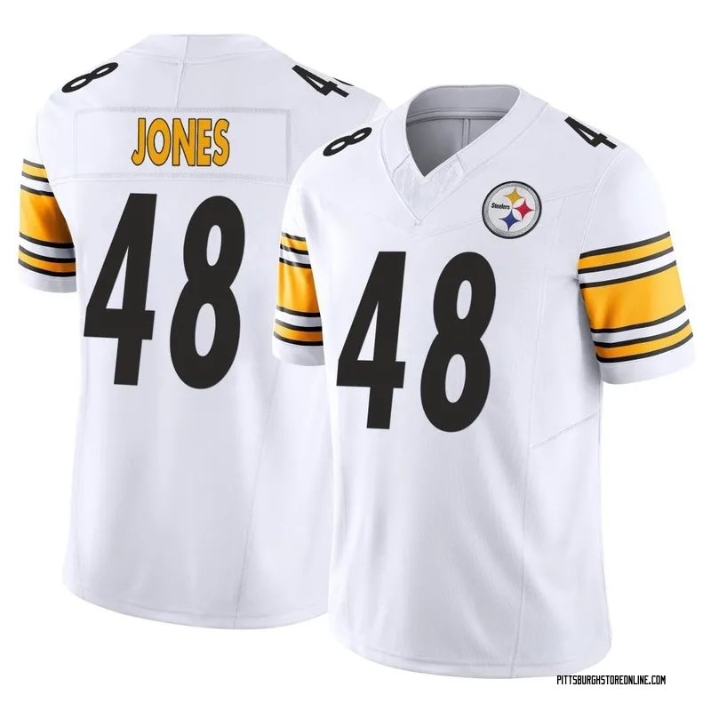 Pittsburgh Steelers #48 Jamir Jones Game Used Color Rush Jersey vs  Cincinnati Bengals 11.20.22