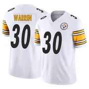 White Men's Jaylen Warren Pittsburgh Steelers Limited Vapor F.U.S.E. Jersey