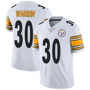 White Men's Jaylen Warren Pittsburgh Steelers Limited Vapor Untouchable Jersey