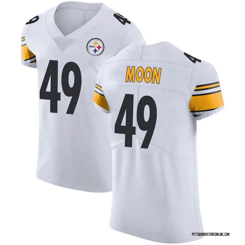 White Men's Jeremiah Moon Pittsburgh Steelers Elite Vapor Untouchable Jersey