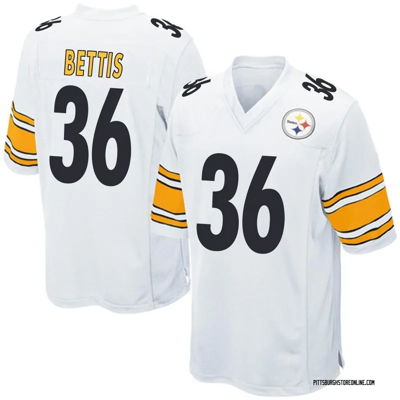 White Men's Jerome Bettis Pittsburgh Steelers Game Jersey